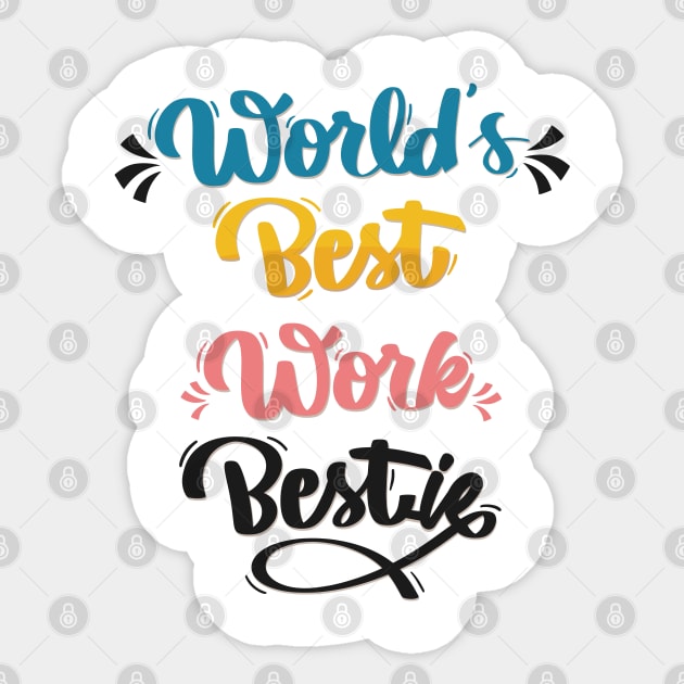 Work bestie Sticker by Aestrix